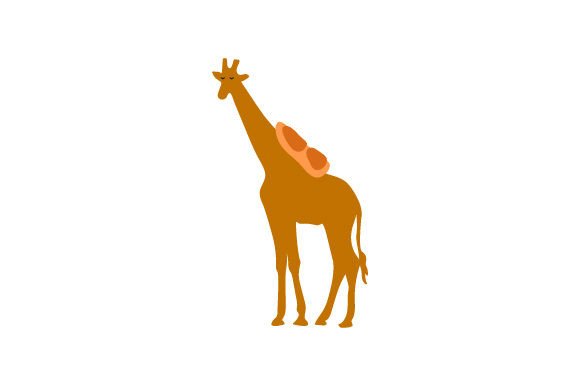 Cute Giraffe with Backpack: A Versatile Design Asset for Crafts and School Amp Projects
