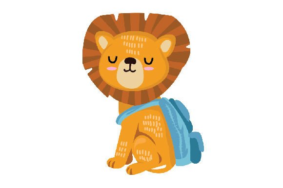 Cute Lion with Backpack: A Practical Embroidery Design Review