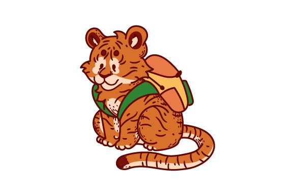 Cute Tiger with Backpack: A Practical Embroidery Design Review