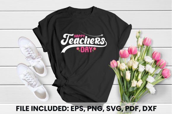 Happy Teachers Day T-shirt Design Graphics