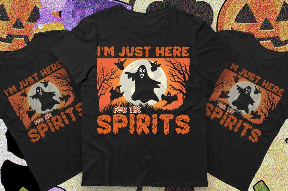 I'm Just Here for the Spirits Graphics
