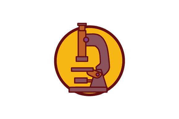 Laboratory Logo for Crafts and School Amp