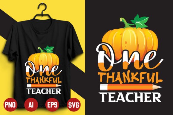 Thanksgiving Day T-shirt Design -12: Graphics and Print Templates